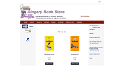 Desktop Screenshot of gingerybookstore.com
